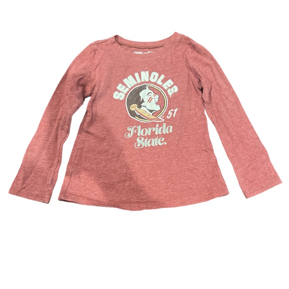 FLORIDA STATE UNIVERSITY FSU SEMINOLES Long Sleeve TShirt Size 4T